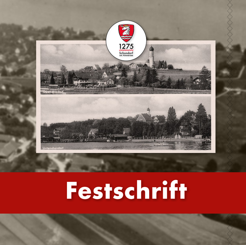 Deckblatt Schondorfer Festschrift 1275 Jahr Feier